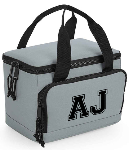 Personalised Recycled Mini Cooler Bag Military Green, Pure Grey or Black