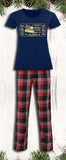 Personalised Matching Christmas Pyjamas: Polar Express Golden Ticket