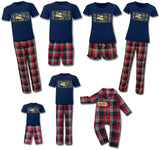Personalised Matching Christmas Pyjamas: Polar Express Golden Ticket