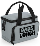 Dads Lunch or Any Name Recycled Mini Cooler Lunch Bag Picnic Bag Military Green, Black or Pure Grey