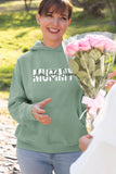 Mummy and Me Hoodie, Add Mummy and Children's Names Mother's Day Gift Mummy Birthday Gift Sky Blue