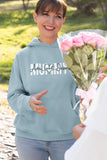 Mummy and Me Hoodie, Add Mummy and Children's Names Mother's Day Gift Mummy Birthday Gift Sky Blue