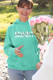 Mummy and Me Hoodie, Add Mummy and Children's Names Mother's Day Gift Mummy Birthday Gift Sky Blue