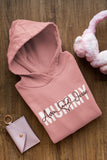 Mummy and Me Hoodie, Add Mummy and Children's Names Mother's Day Gift Mummy Birthday Gift Sky Blue