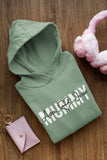 Mummy and Me Hoodie, Add Mummy and Children's Names Mother's Day Gift Mummy Birthday Gift Sky Blue
