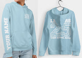 Custom Leavers Hoodie 2025 Schools, Colleges, Universities & Clubs Airforce Blue