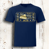 Personalised Matching Christmas Pyjamas: Polar Express Golden Ticket