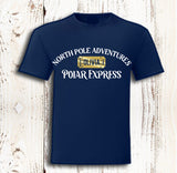 Personalised Matching Christmas Pyjamas: North Pole Adventure Golden Ticket Polar Express
