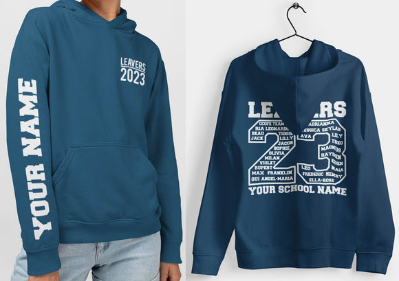 Hoodies for Schools, College & Universities from the Leavers