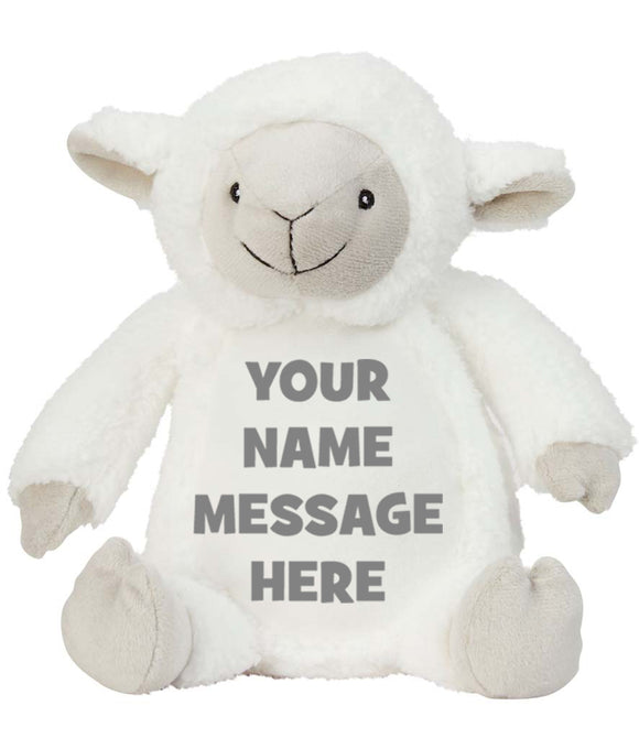 Personalised cheap sheep teddy