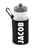 Personalised Sports Set Boot Bag Water Bottle and Gym Bag Black ADD Your NAME Football