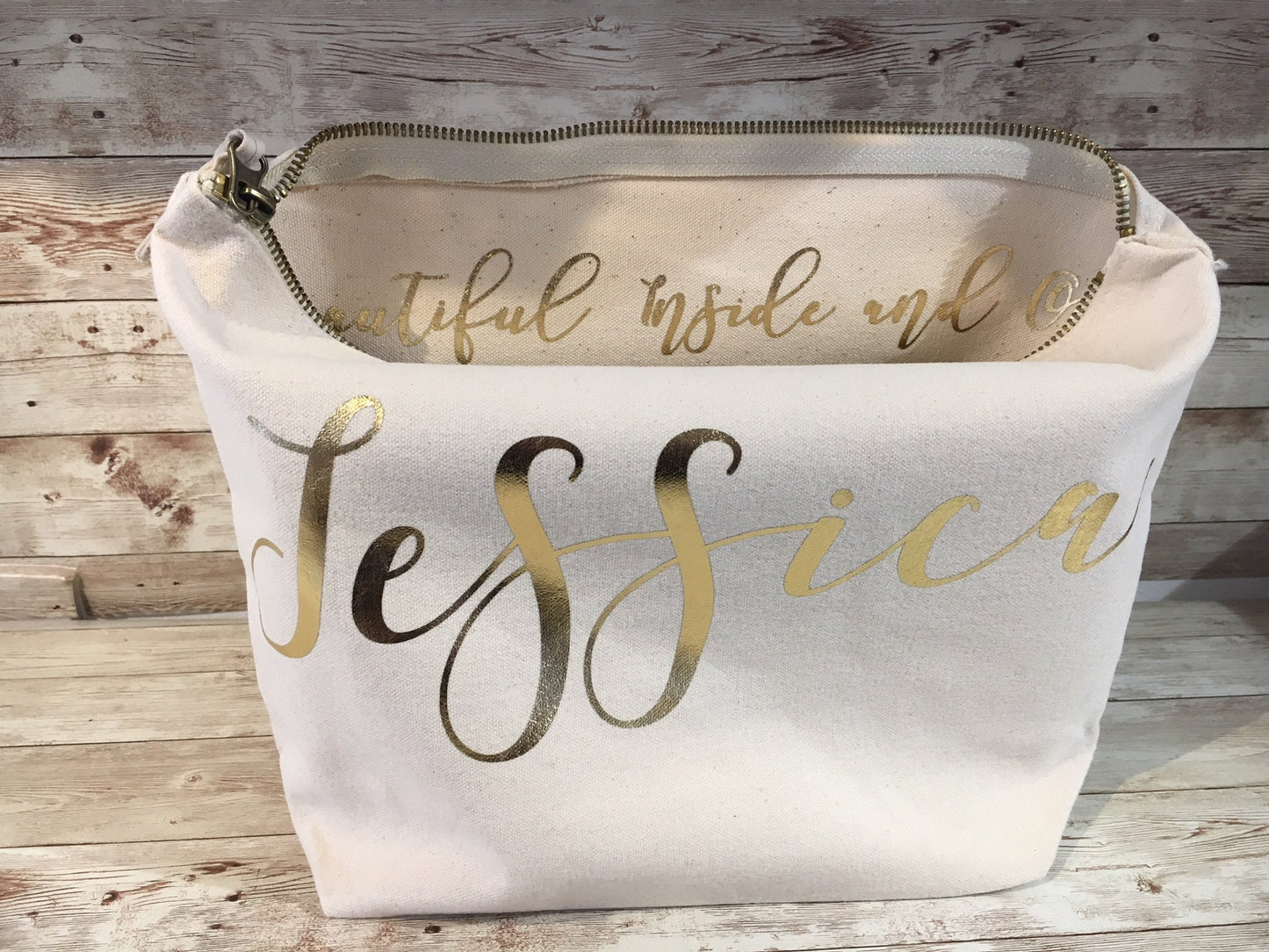 Personalised Multi Purpose Bag, Ideal for Makeup Bag  - Perfect for Bridesmaid Gifts