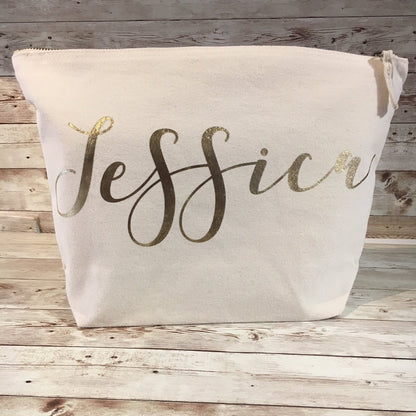 Personalised Multi Purpose Bag, Ideal for Makeup Bag  - Perfect for Bridesmaid Gifts