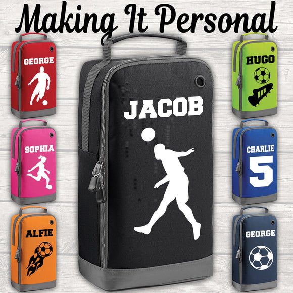 Personalised Football Boot Bag ADD YOUR NAME Back To School