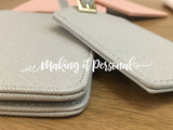 Personalised Initial Passport Holder and Tag Set | Future Mrs | Bride | Bridesmaid | Wedding | Accessory Bag | Birthday | Christmas Gift