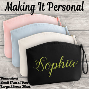 Personalised Make Up Bag