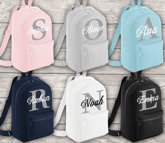 Personalised backpacks kids hotsell