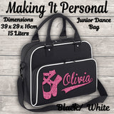 Personalised Girls Junior Dance Bag ADD YOUR NAME