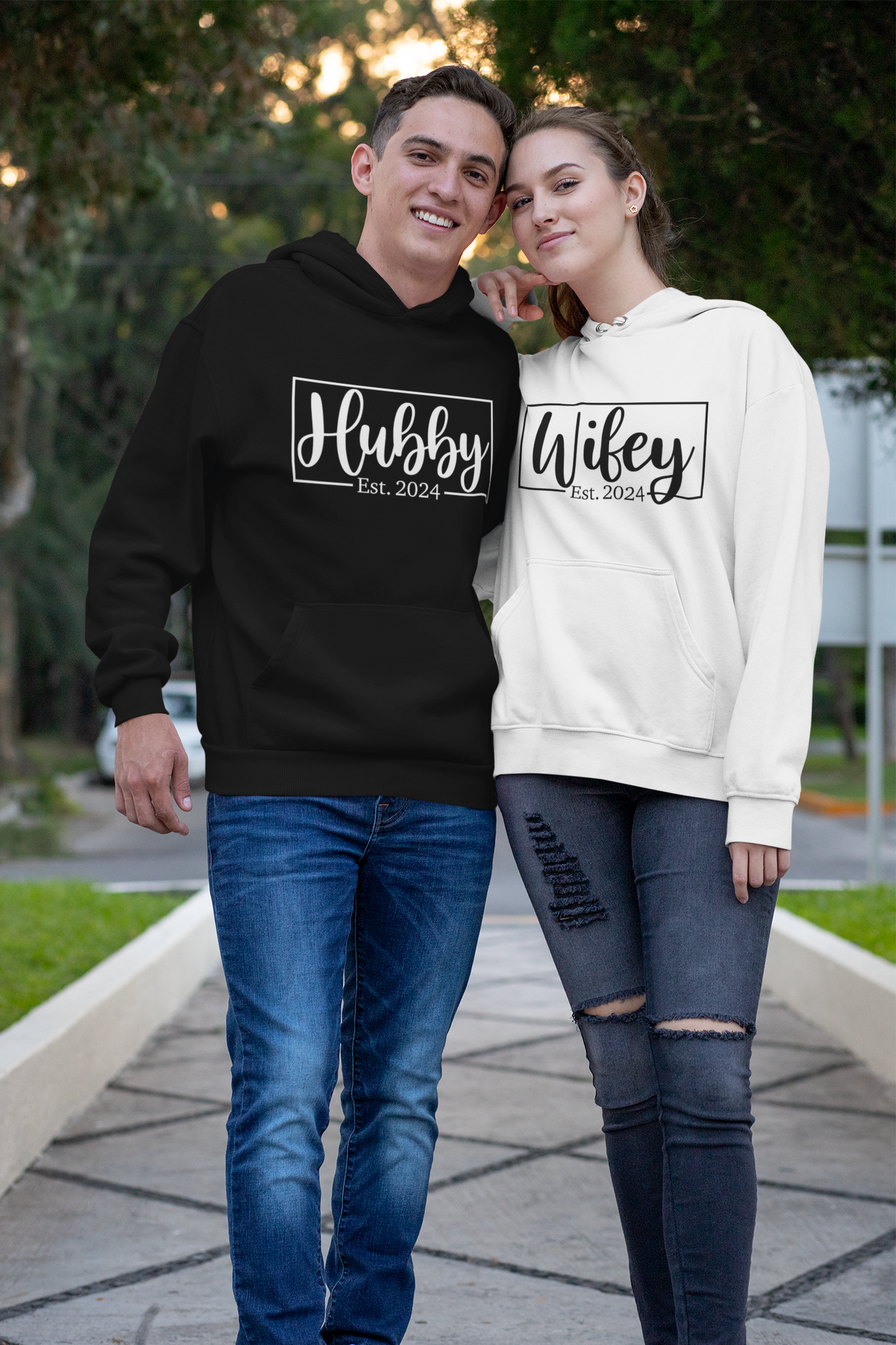 Hubby clearance wifey hoodies